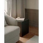 New Works Mass side table with drawer, black stained oak, decoration image