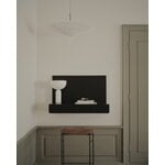 New Works Tana wall mounted desk, black stained oak, decoration image