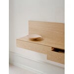 New Works Tana wall mounted media module, oak, decoration image