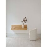 New Works Tana wall mounted media module, oak, decoration image