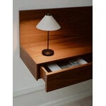 New Works Tana wall mounted media module, walnut, decoration image
