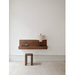 New Works Tana wall mounted media module, walnut, decoration image