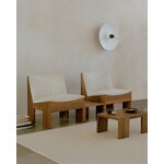 New Works Tenon side table, small, fumed oak, decoration image