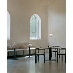 New Works Kantarell pendant lamp, 60 cm, nickel - white, decoration image