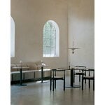 New Works Kantarell pendant lamp, 60 cm, nickel - white, decoration image