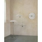 New Works Kantarell pendant lamp, 55 cm, nickel - white, decoration image