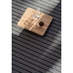 Woodnotes New York Teppich, Schwarz – Steingrau, dekorationsbild
