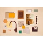 Brabantia newIcon poljinroska-astia, 30 L, warm bronze, sisustuskuva
