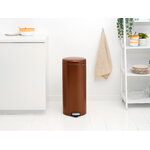 Brabantia newIcon poljinroska-astia, 30 L, warm bronze, sisustuskuva