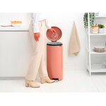 Brabantia cestino a pedale newIcon, 30 L, rame caldo, immagine decorativa