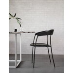 New Works Missing armchair, black