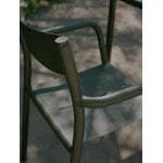 New Works May käsinojallinen tuoli, tummanvihreä