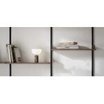 New Works Kizu portable table lamp, grey marble