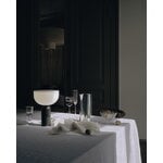 New Works Lampe de table portable Kizu, marbre gris