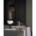New Works Kizu bärbar bordslampa, svart marmor