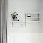 Gejst Nivo shelf B, light oak - white, view 2