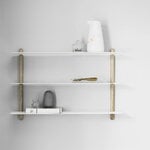 Gejst Nivo shelf A, light oak - white, view 2