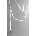 Normann Copenhagen Reb ceiling lamp 5, white, decoration image