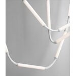 Normann Copenhagen Reb ceiling lamp 5, white, decoration image
