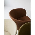 Normann Copenhagen Knit armchair, olive, decoration image