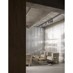 Karimoku Case N-CT03 sohvapöytä, 45,8 x 150 cm, lakattu tammi, sisustuskuva