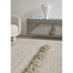 Sera Helsinki Nurja rug, woven, natural white