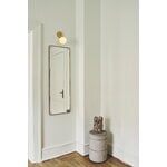 Nuura Apiales wall lamp, brushed brass - opal white, decoration image