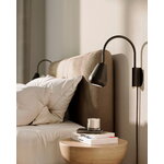 Nuura Anoli Spot wall lamp, black, view 2
