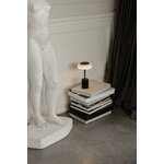Nuura Lampada da tavolo portatile Blossi Mini, nero - opale, immagine decorativa