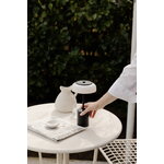 Nuura Lampada da tavolo portatile Blossi Mini, nero - opale, immagine decorativa