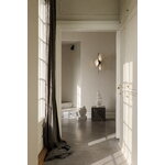 Nuura Florii 3 seinävalaisin, dark bronze - valkoinen, sisustuskuva