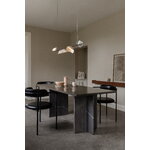 Nuura Lampada a sospensione Florii 5 Linear, bronzo scuro - bianco, immagine decorativa
