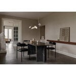 Nuura Lampada a sospensione Florii 5 Linear, bronzo scuro - bianco, immagine decorativa