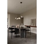 Nuura Lampada a sospensione Florii 5 Linear, bronzo scuro - bianco, immagine decorativa