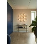 Nuura Liila 12 wall/ceiling lamp, gold - optic clear