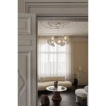 Nuura Lampada a sospensione Petalii 10, bianco - ottone lucidato, immagine decorativa