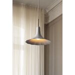 Nuura Petalii 1 pendant, small, white - polished brass, decoration image