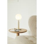 Nuura Miira table lamp, brass - opal white