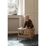 Oaklings Smilla toddler chair with tray, oak, decoration image