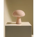 GUBI Obello portable table lamp, powder pink, decoration image