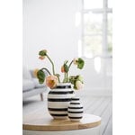 Kähler Vase Omaggio, modèle moyen, noir