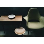Vitra Organic Chair, tammi - suklaa/musta