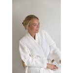 The Organic Company Big Waffle bathrobe, natural white