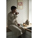 The Organic Company Big Waffle bathrobe, stone