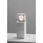 Innolux Otso table lamp, white marble - glass, decoration image