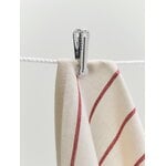 HAY Outdoor Market Geschirrtuch, 2er-Set, beige - rot, dekorationsbild