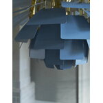 Louis Poulsen PH Artischocke, 480 mm, staubblau - Messing, dekorationsbild