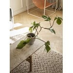 Karimoku Case N-CT01 coffee table, 48,5 x 150 cm, lacquered oak - marble, decoration image