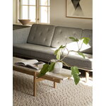 Karimoku Case N-CT01 coffee table, 48,5 x 150 cm, lacquered oak - marble, decoration image