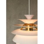 Louis Poulsen PH Snowball pendant, Anniversary Edition, matt white - pale rose